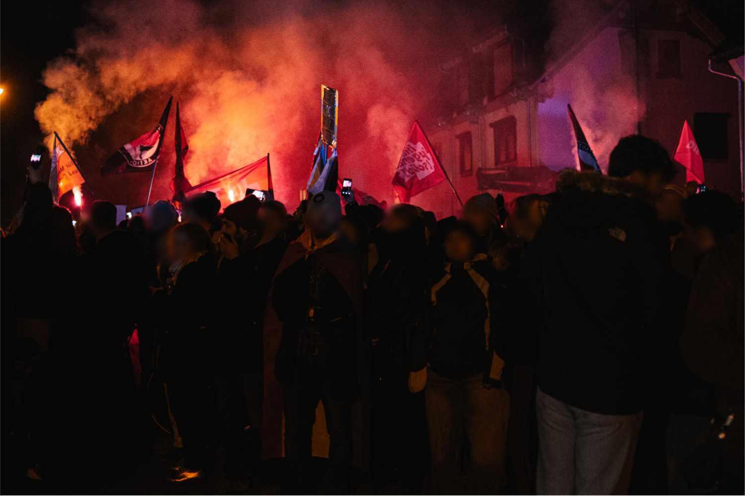 Protest vor Gießener CDU-Zentrale – „Nie wieder war gestern!“