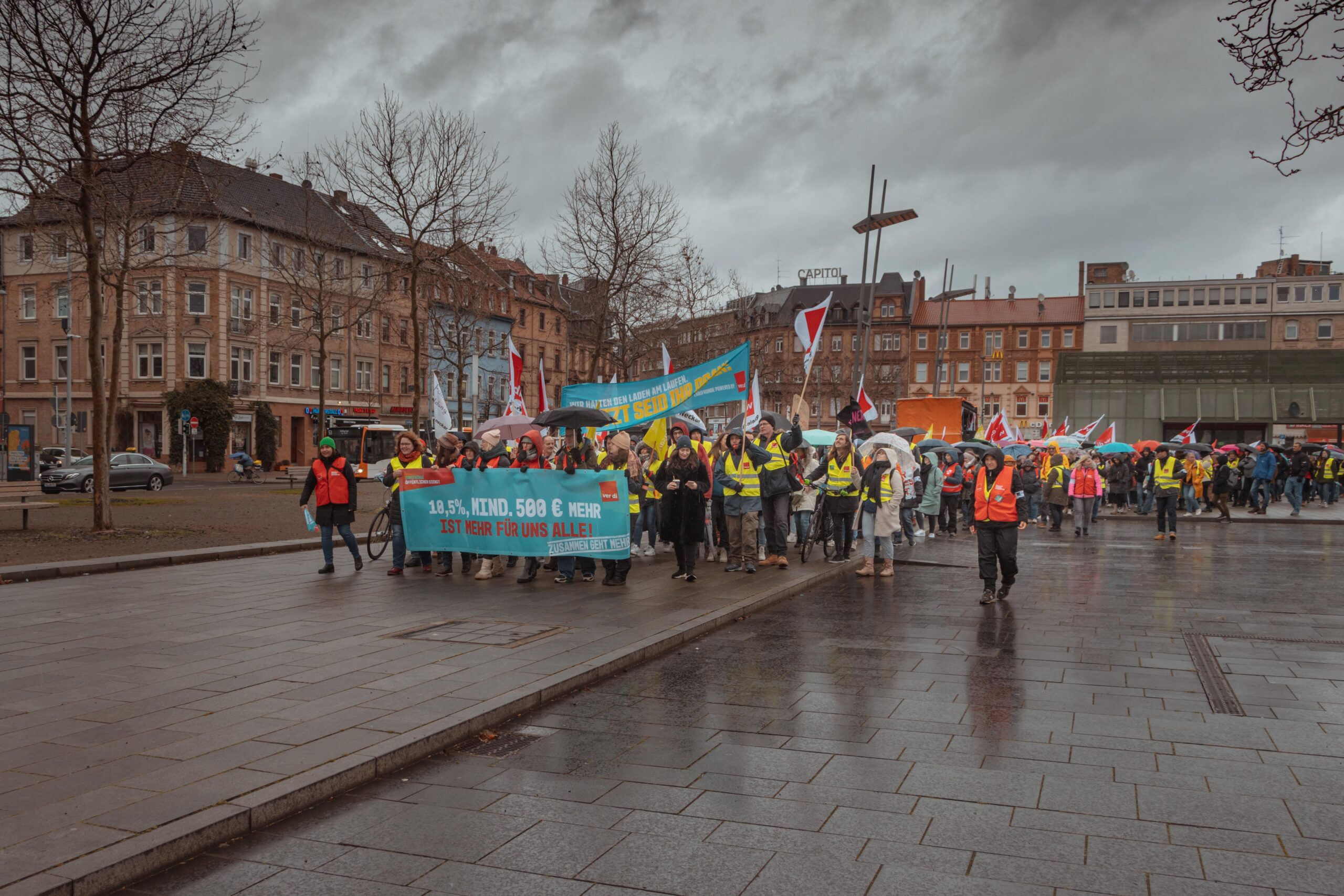 Warnstreiks in Mannheimer Kitas