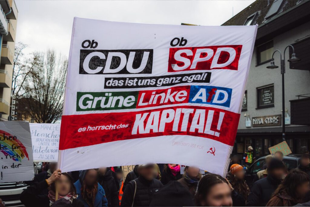 Demonstrationszug